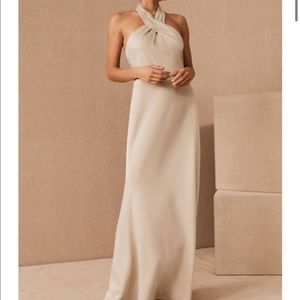 BHLDN Ruby Satin Charmeuse Dress